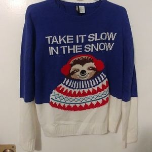 Take it slow in the snow :)
